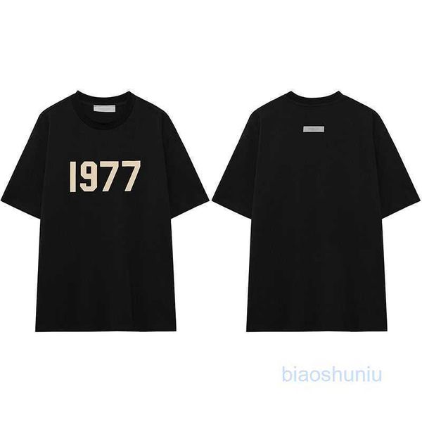 

fog man brand tees tracksuit essentail fears of god tshirts mens r women quality short sleeve fg rich fashion, White;black