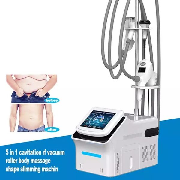 

new home beauty instrument 5in1 ultrasonic 40k cavitation vacuum rf multipole rf weight loss weight loss shaping information machine home sp