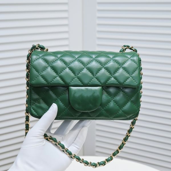 

designer bag luxury channel brand shoulder bag handbag leather chain crossbody bag metal logo bag commuter bag for women satchel bag silver