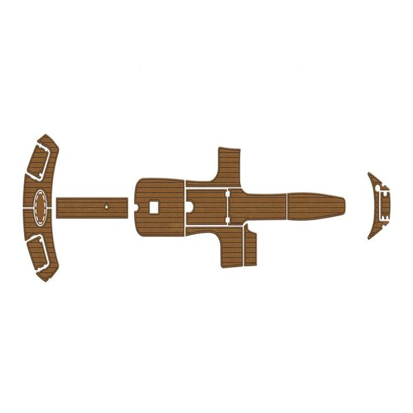 

2006 chaparral 256 ssi swim platform cockpit boat eva foam teak floor pad mat