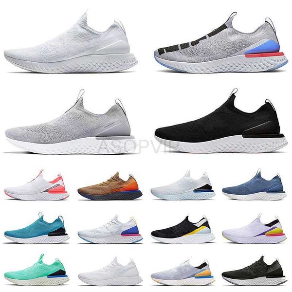 

trainers epic authentic mens womens running shoe fly knit 1.0 flynit 2.0 triple black all white green pink blue brown sports sneakers outdoo