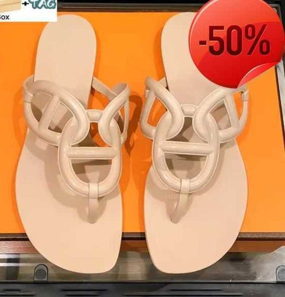 

women with slipper box egerie sandal coral burgundy ink blue flat sandals designer slides chain rubber beach sandal fashion cool and refresh, Black