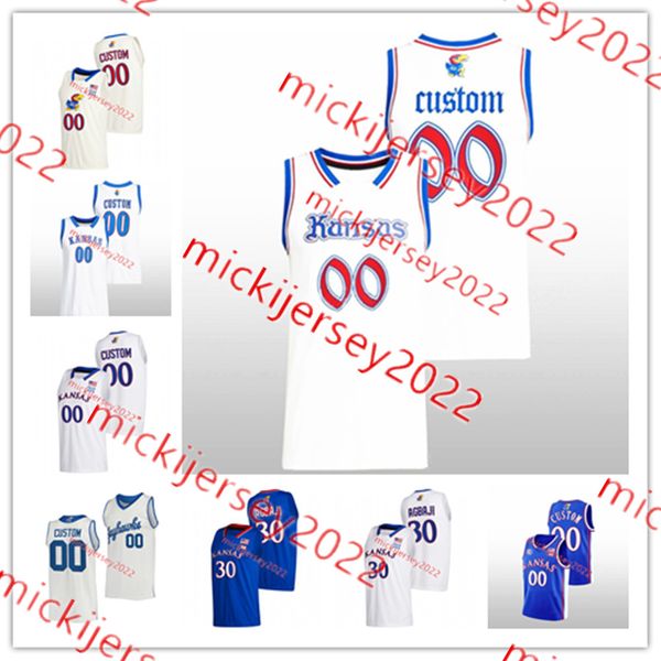 

parker braun hunter dickinson kansas jayhawks basketball jersey dillon wilhite michael jankovich zach clemence k.j. adams jr. custom stitche, Black