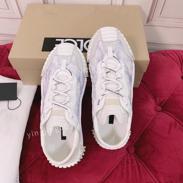 

2023new womens fashion brand designer casual shoes triple black sneakers leather trainer printed platform trainers shoes