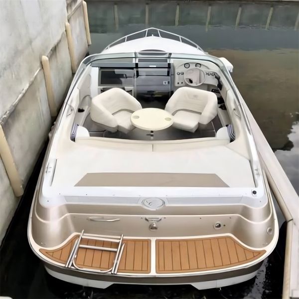 

cobalt 232 swim platform step pad boat eva foam faux teak deck floor mat