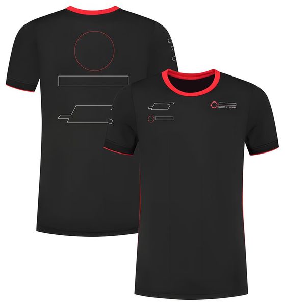 

2023 new f1 racing suit formula one official team uniform short-sleeved lapel t-shirt polo shirt summer plus-size quick-drying fan shirt