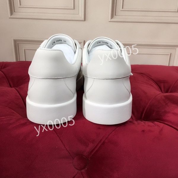 

2023new designer sneaker casual shoes trainers dress shoes mens leather breathable open for change outdoor sports sneakers, Black