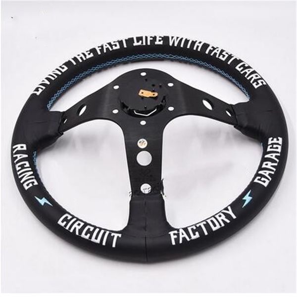 

auto steering wheel leather 13inch jdm car vertex steering wheel