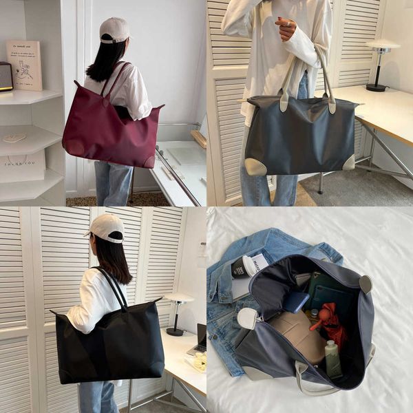 

nxy duffel bags brand tote for women oxford cloth handbag weekend travel duffle large capacity waterproof bag 230424