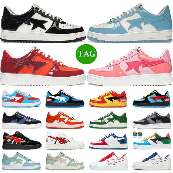 

2023 men women casual shoes designer platform sneakers black blue orange white grey pink yellow pastel green mens trainers outdoor scarpes