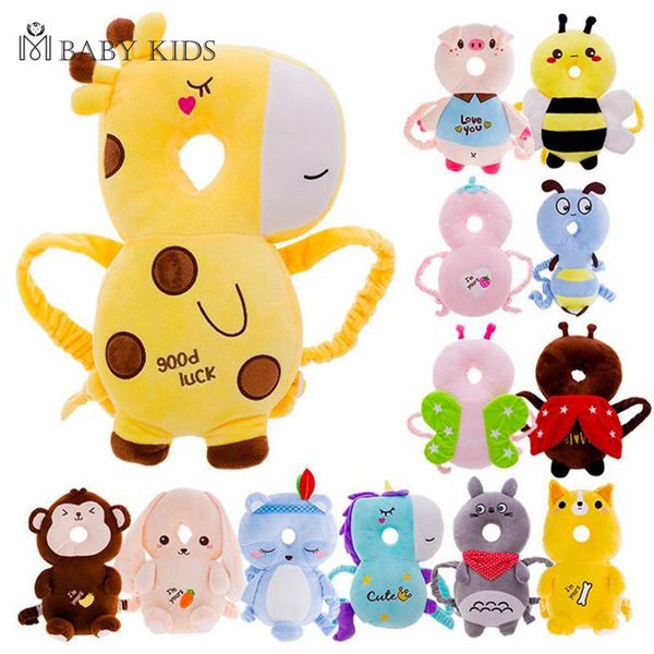 

pillows baby head protection pad toddler headrest born neck antifall cute cartoon nursing resistance protect 230426