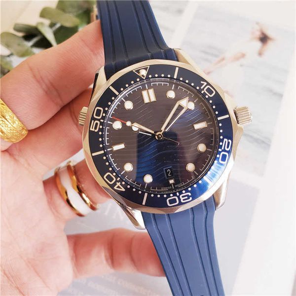 

luxury men designer watch black dial automatic mechanical fashion classic stainless steel waterproof sapphire watch, Slivery;black