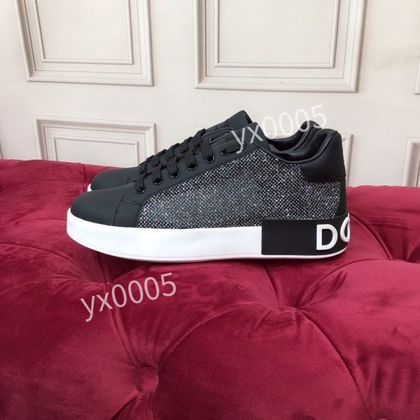 

2023mens open sneaker casual shoes trainers dress shoe womens leather breathable open for change outdoor sports sneakers, Black