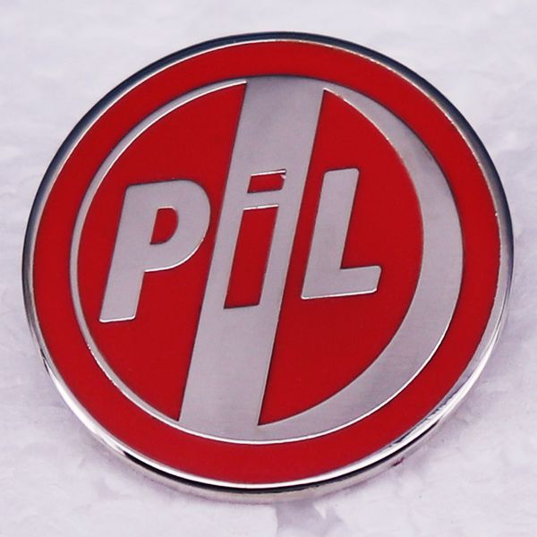 

public image band british music group brooch cute anime movies games hard enamel pins collect metal cartoon brooch backpack hat bag collar l, Blue