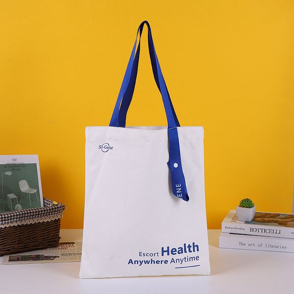 

color printed shopping bag, single shoulder sail fabric bag