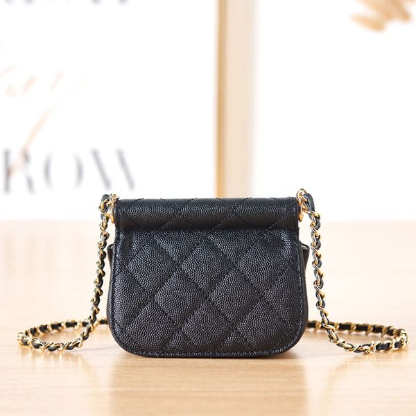 

1:1 shoulder bag designer bags 12cm cowhide chain bag crossbody bag with box c197