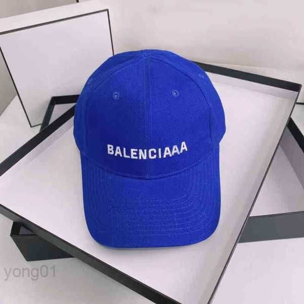 

ball caps designer balencaigas paris new correct version baseball fashion versatile casual duck tongue men's and wome227q312g 1cuwk, Blue;gray