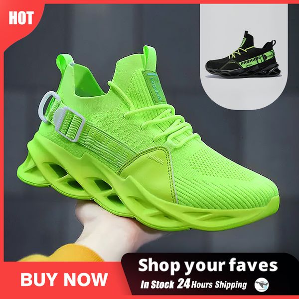 

dress shoes men sneakers fashion breathable platform running mesh sport light women casual vulcanize man 230426, Black