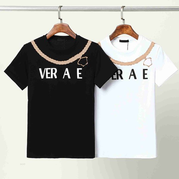 

men's t-shirts designer brand slim fit round neck european and american fashion print letter pattern cotton spring summer casual men&#0, White;black
