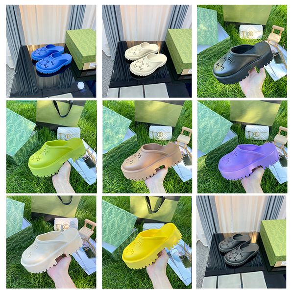 

fashion designer soft sole slippers for womens anti-skid summer home solid eva couple outdoor indoor white green pink household funny thick, Black