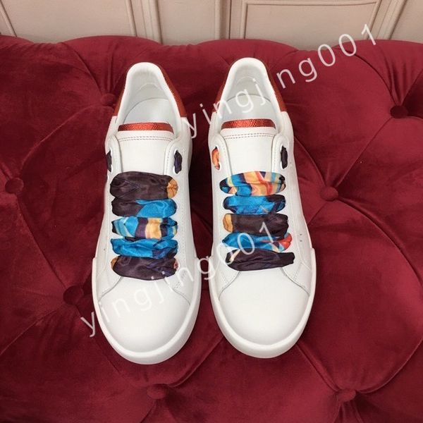 

2023 new casual shoes women designer travel leather lace-up sneaker fashion lady flat running trainers woman shoe platform men sneakers, Black