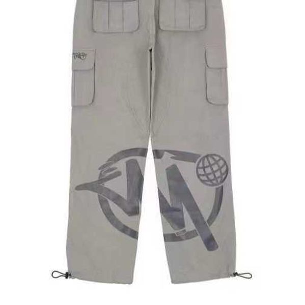 

men's pants women's jeans mens women y2k star alt stacked baggy jeans minus two cargo pants wide leg clothes goth cargos men rippe, Black