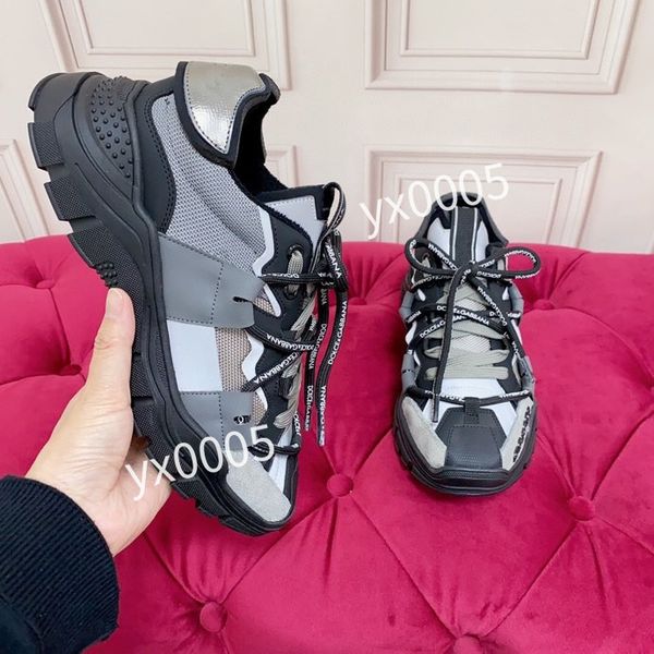 

2023mens women open sneaker casual shoes trainers dress shoe mens womens leather breathable open for change low outdoor sports sneakers, Black