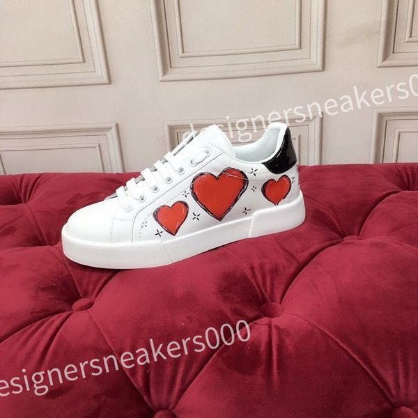 

new luxurys casual shoes vintage shoes leather lace-up sports men's shoes fashion small white shoes women, Black