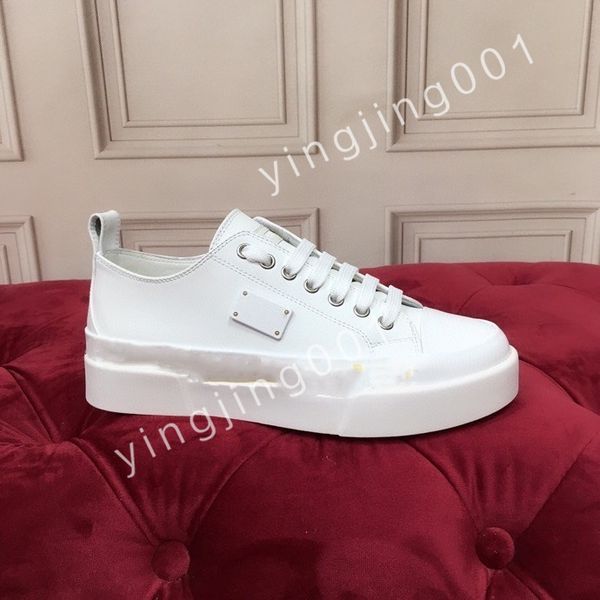 

2023 new casual shoes womens designer travel leather lace-up sneaker fashion lady flat running trainers woman shoe platform mens sneakers, Black