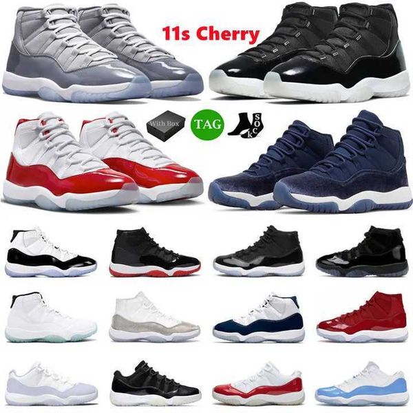 

og with box shoes basketball 11 cool jumpman 11s mens grey sneakers cherry women trainers midnight navy bred concord men retro 25ths blue pu