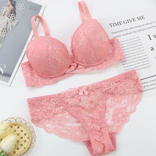 

bras sets dainafang bras set lace floral push up underwear beige black blue pink red white plus size lingerie 230427, Red;black