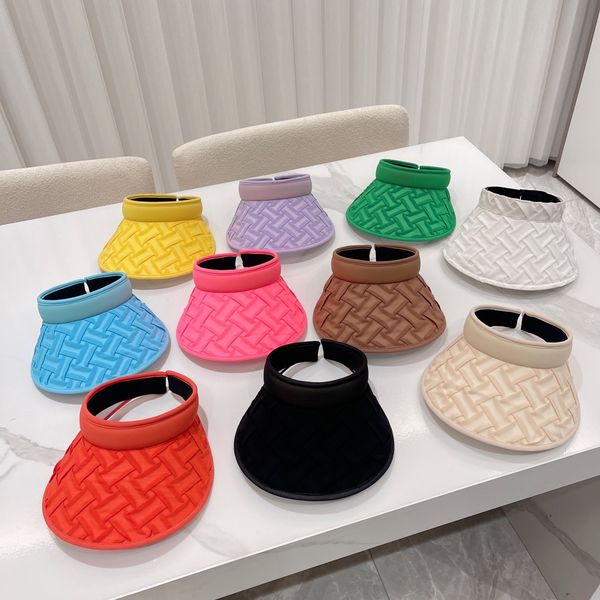 

womens hat 23ss new womens cap designer candy color fashion empty hat, Blue;gray