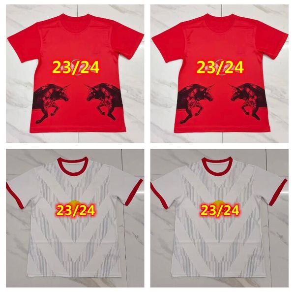 

23 24 salzburg soccer jerseys fernando pavlovic okafor dedic solet adamu kjaergaard capaldo red football shirts 2023 2024, Black;yellow