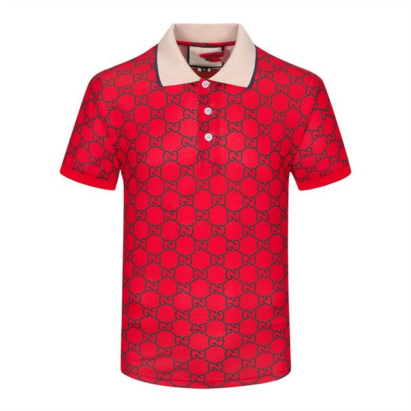 

men's fashion polo shirt luxury italian men's clothing short sleeve fashion casual high-quality men's summer t-shirt multiple, White;black