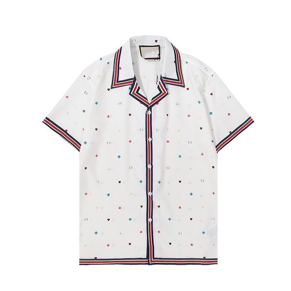 

men's gun fashion multiple pattern design mountain forest plaid printed rabbit shirt casual street lapel single breasted cardigan size, White;black
