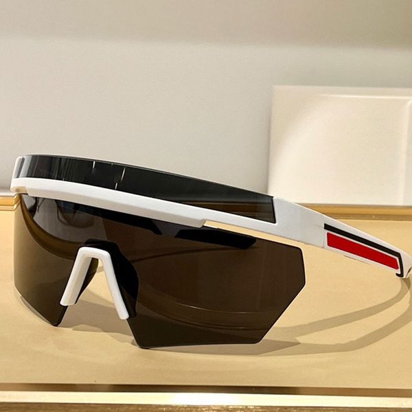 

sports inspired designer outdoor sports sunglasses linea rossa impavid eyewear visor provided with exclusive ventilation system mens womens, White;black