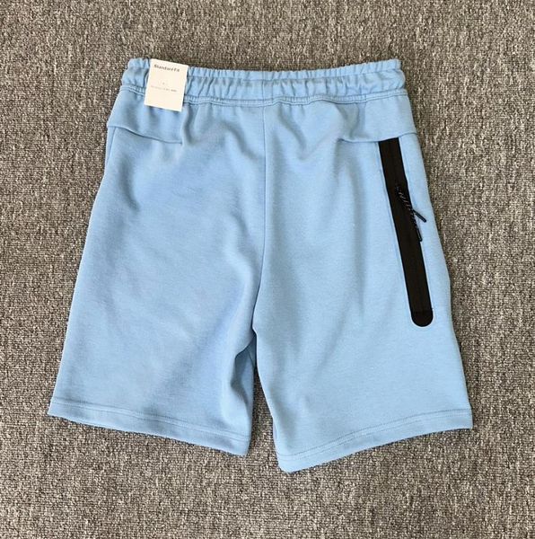 

tech fleeces shorts mens womens designers short letter printing strip webbing casual tracksuits clothes summer beach clothing techfleeces re, Black