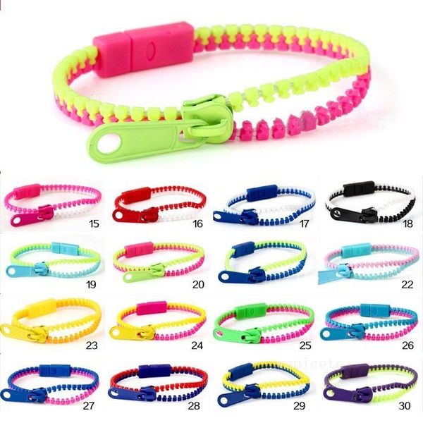 

charm bracelets zipper bracelet cell phone straps zipped decompression toys unzipped wrist band stress reliever autism anxiety reducer reusa, Golden;silver