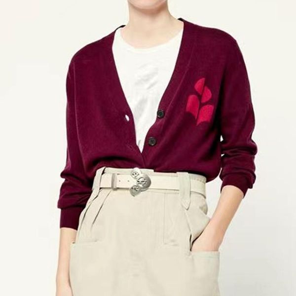 

sweaters 2021 autumn round neck solid longsleeved embroidery knit sweet casual wool sweater cardigan, White;black