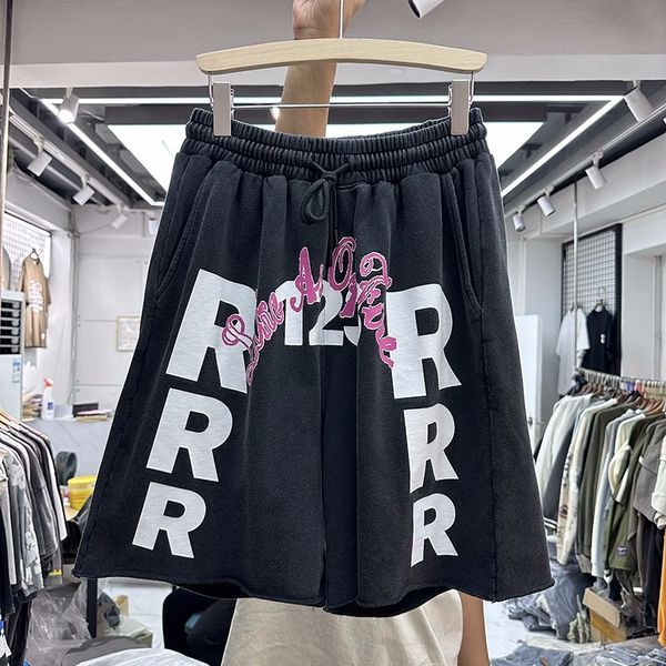 

real pics shorts 2023ss drawstring shorts men women 1 quality breeches