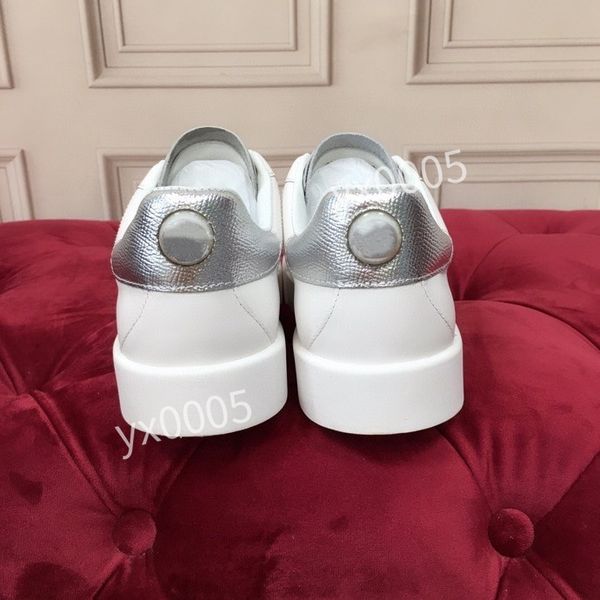 

2023men sneaker casual shoes trainers dress shoe mens leather breathable open for change outdoor sports sneakers, Black