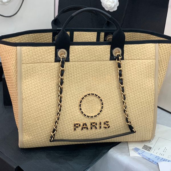 

designer tote bag luxury shoulder bag handbag 38cm genuine leather shopping bag high imitation woman bag with box zc185