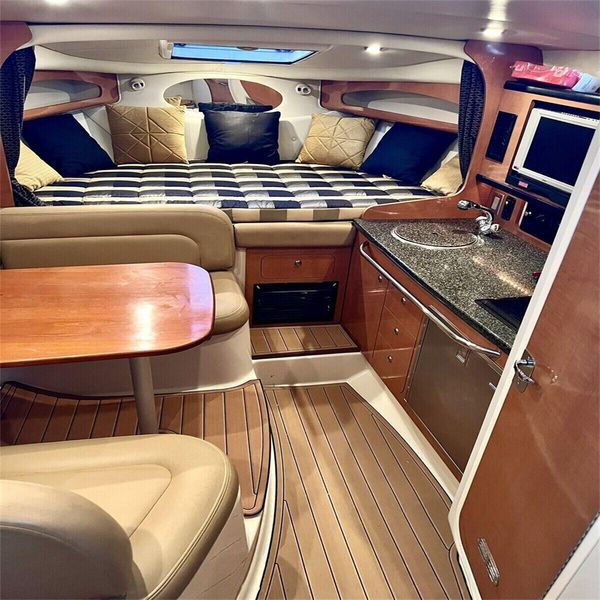 

2006 chaparral 280 cabin floor boat eva foam faux teak deck flooring pad ma