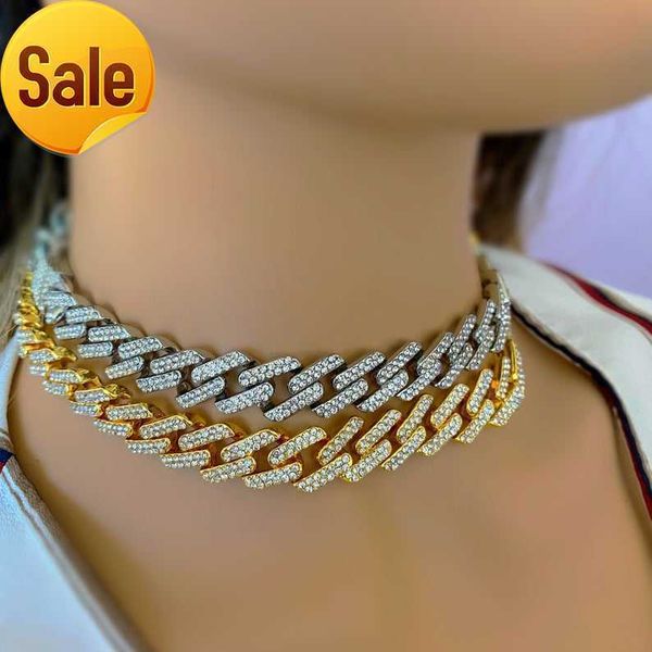 

cuban link necklace for moissanite hiphop 925 silver choker iced out miami chain moissanite jewelry 925 silver cuban chain moissanite neckla