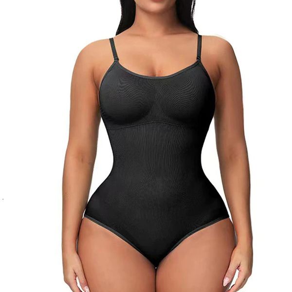 

womens shapers bodysuit shapewear women full body shaper tummy control slimming sheath butt lifter push up thigh slimmer abdomen corset 2304, Black;white