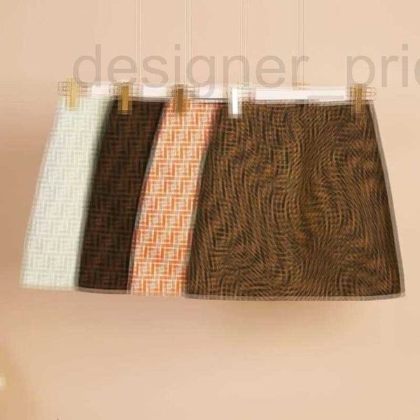 

skirts designer f-letter presbyopia new women's high waist a-line versatile short luxury half v0qx, Black