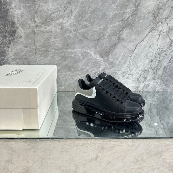 

designer boots casual shoes men women platform sneakers luxury suede leather mens outdoor 0418, Black