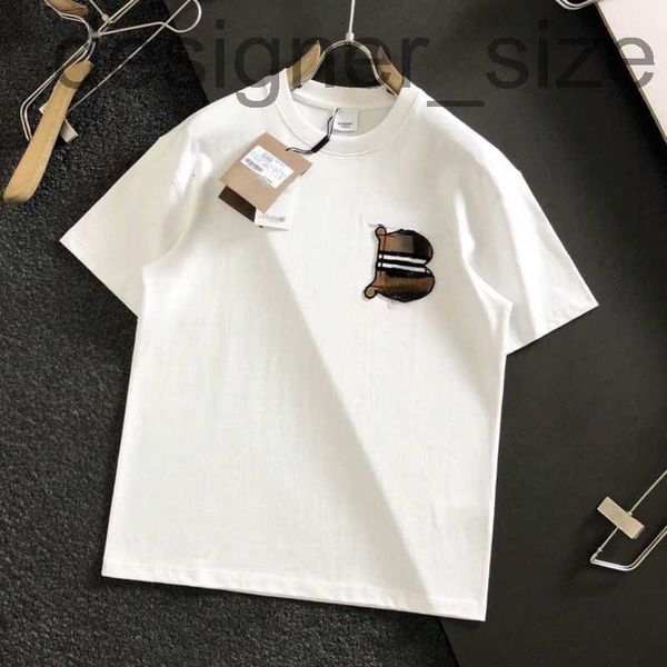 

men's t-shirts designersummer short sleeve t shirt men women sweatshirt burb designer tshirt fashion print tshirts pullover tshirt cott, White;black