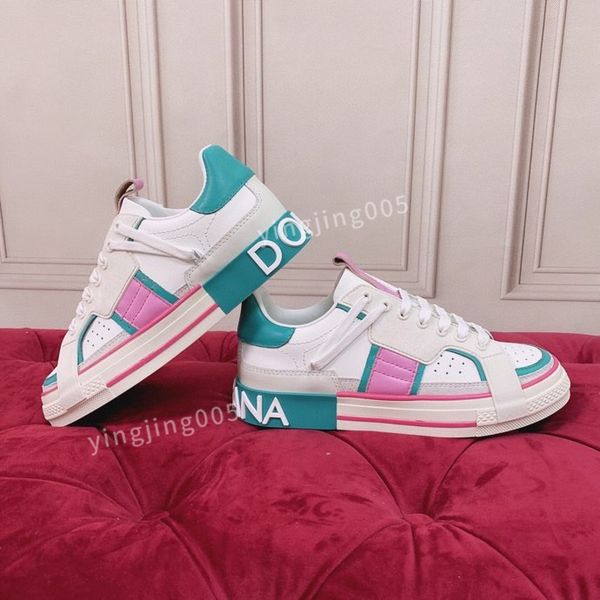 

2023new mens fashion brand designer casual shoes triple black sneakers leather trainer printed platform trainers shoes