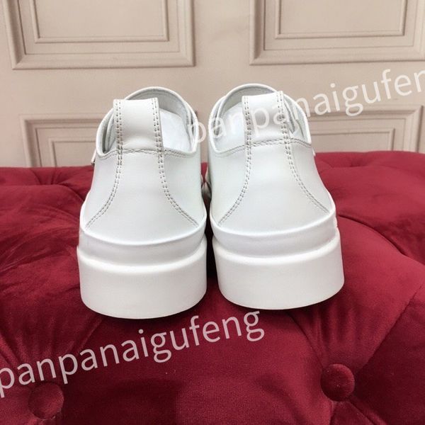 

designer sneakers vintage casual shoes mens women trainers leather reflective sneaker platform shoes, Black